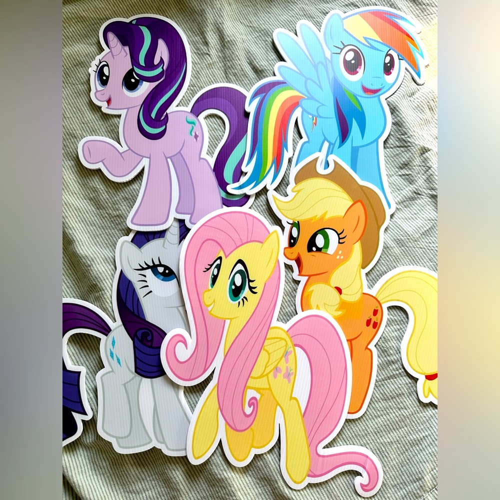 My Little Pony - Party Decorations/Cut outs